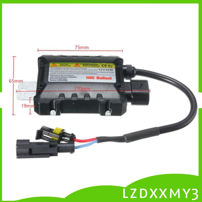 Set 2 Chấn Lưu HID 12V 55W Cho Đèn Xenon H1 H3 H7 H8 9005