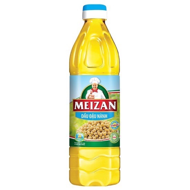 Dầu Ăn Meizan Đậu Nành 1L