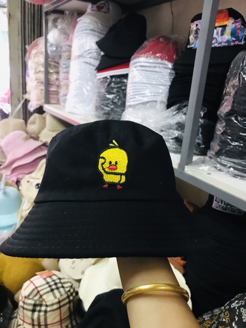 NÓN BUCKET CON VỊT - MŨ TAI BÈO MỚI