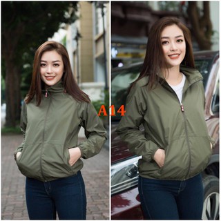 Áo gió nữ Nhật chống mưa xịn
