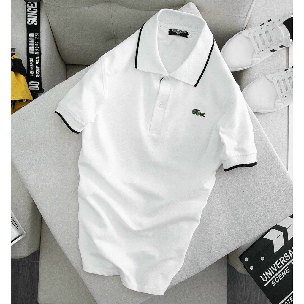 Áo Thun Nam Ngắn Tay Có Cổ Vải Cotton Siêu Mát | BigBuy360 - bigbuy360.vn