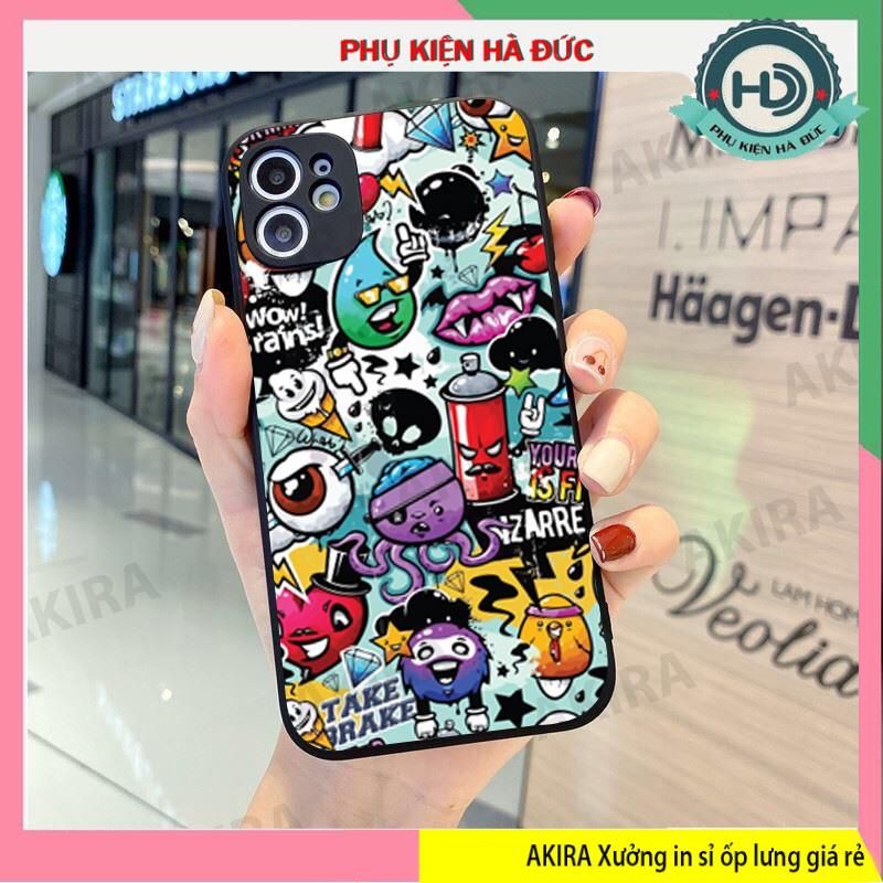 ốp lưng GRF1 dẻo mềm vuông cạnh bảo vệ camera cho dòng máy iphone xưởng ốp akira Akira case