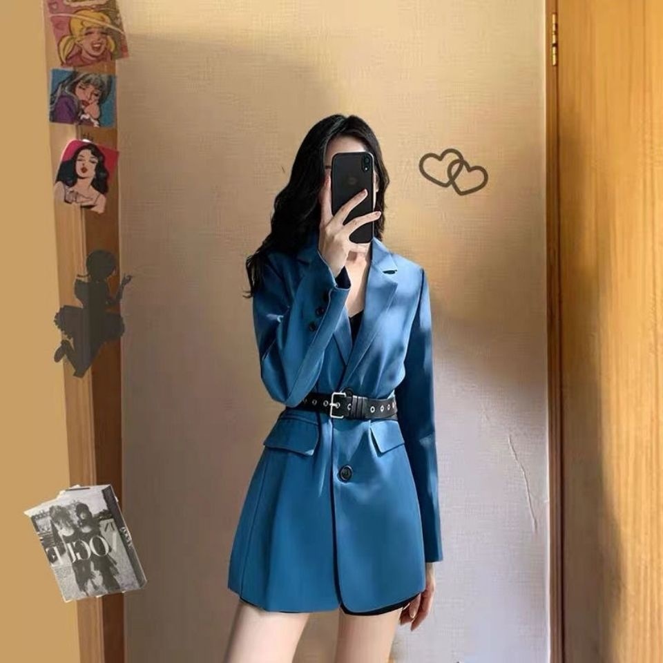 Áo Vest Tông Xanh Lam Nhỏ Cổ Điển Cao Cấp Phong Cách Đường Phố Kiểu Mới | BigBuy360 - bigbuy360.vn