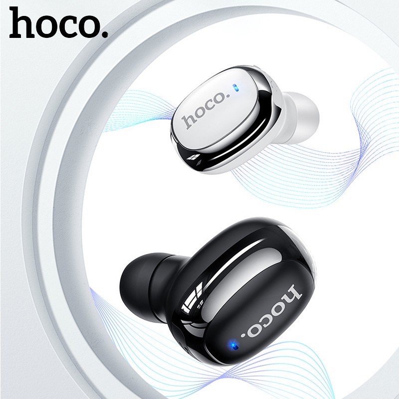 ✔HÀNG CHÍNH HÃNG✔Tai nghe thể thao Hoco E54 Dòng 1 tai-Mia mini Bluetooth V5.0 không dây 40Mah-pin khủng BẢO HÀNH 12T