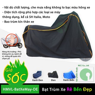 Bạt phủ trùm xe máy che mưa nắng
