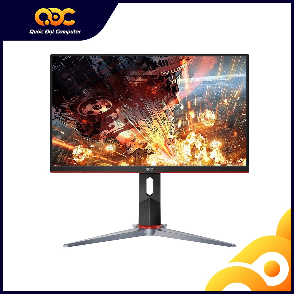 Màn Hình AOC 24G2/74 (23.8  inch/FHD/IPS/144Hz/1ms/250 nits/HDMI+DP+VGA/FreeSync)