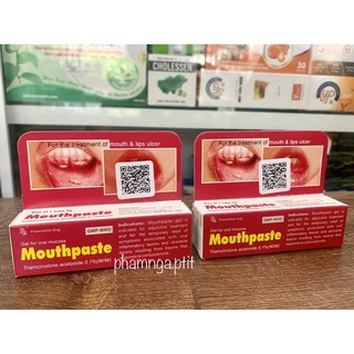 Gel bôi nhiệt miệng, bôi niêm mạc miệng Mouthpaste 5g