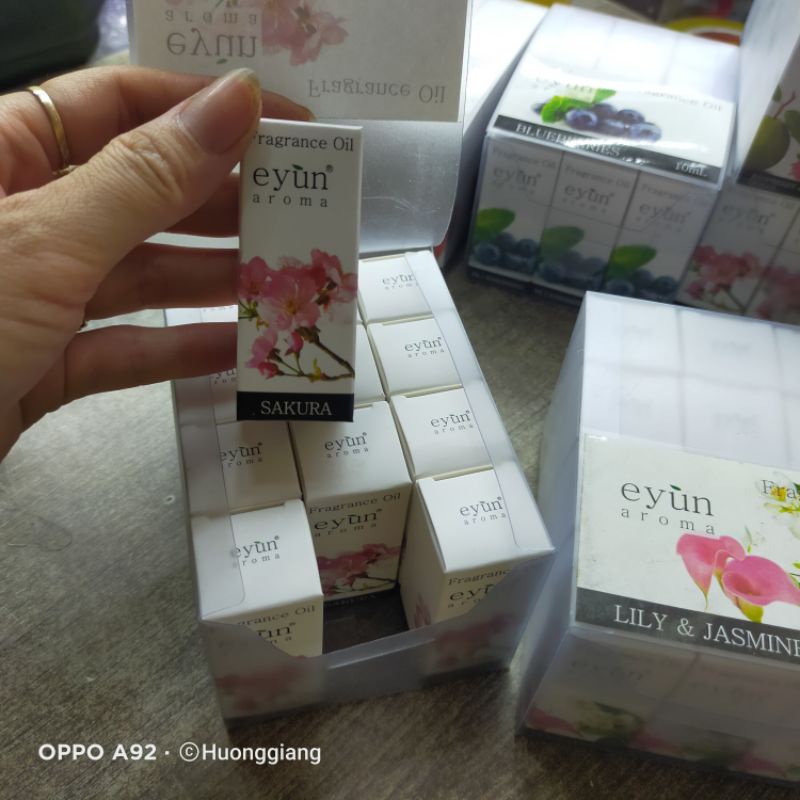 Bán sỉ tinh dầu thơm eyun aroma