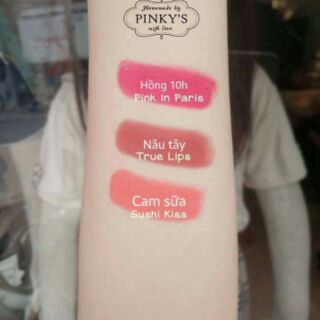 Son thỏi Pinky's cam sữa