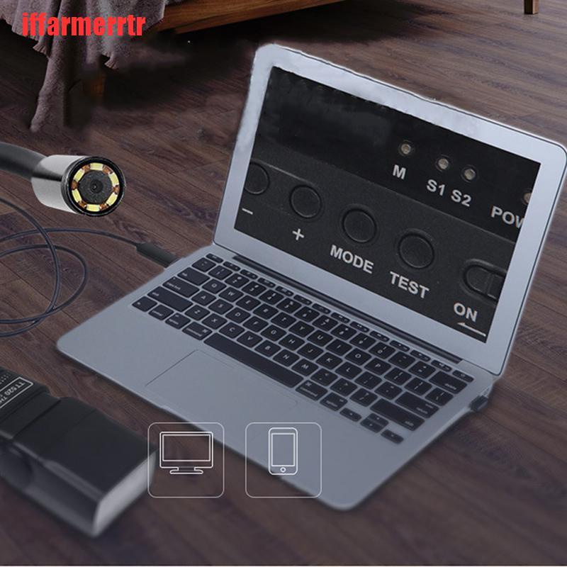 Camera nội soi 7mm 1-10m Micro Usb + Usb Hd tiện dụng dành cho máy tính