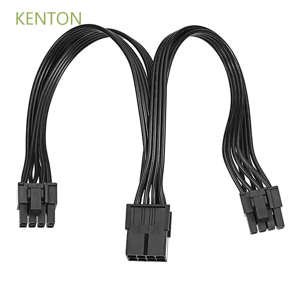 Dây Cáp Nối Dài 20cm Chuyển Đổi 8 Pin Sang 2x8p (6 + 2) Psu 18awg 8pin Cho Card Đồ Họa Pcie Y-Splitter