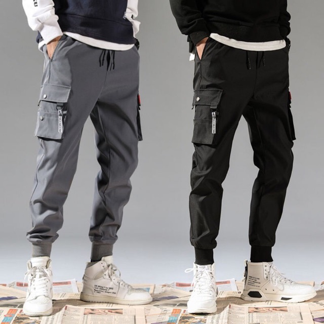 Có sẵn quần jogger kaki túi hộp 3 size M L Xl