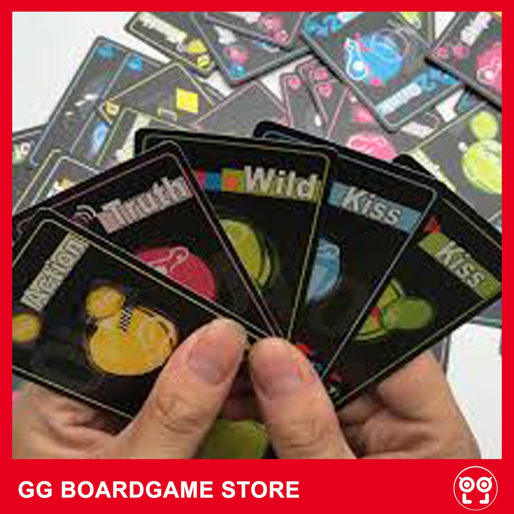 Thẻ bài UNO Kiss - Khi bài Uno bựa lên một tầm cao mới