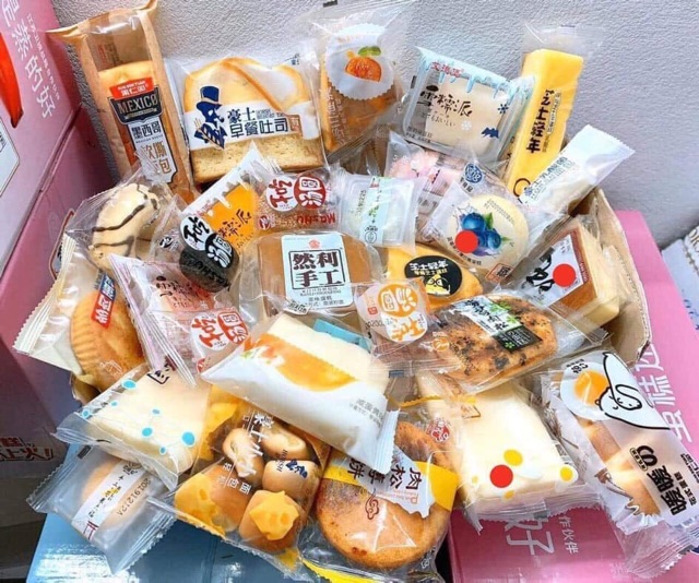 🥐🥐🥐 Bánh nội địa ĐÀI TRUNG mix 1kg/thùng