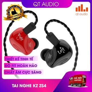 Tai nghe kz zs4 chính hãng - Viên ngọc tuyệt đẹp