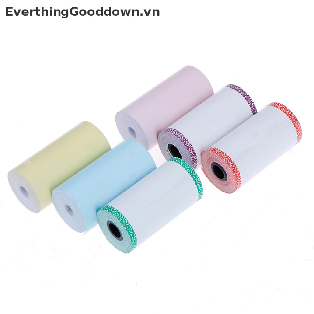 Giấy In Nhiệt Tự Dính 2.24 &quot;Chuyên Dụng Cho Máy In Ảnh Paperang