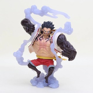 [Xả hàng tăng doanh số, hàng có sẵn] Mô hình nhân vật Luffy thi triển Gear 4 phim One Piece 17cm