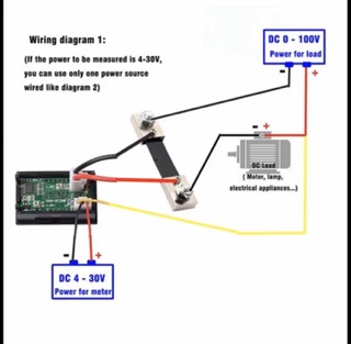Vôn kế và công suất DC 100A 100V