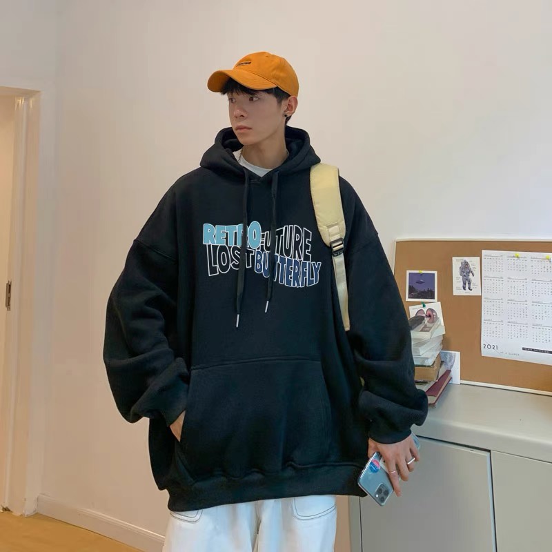 ÁO hoodie in chữ nam nữ freesize, chất nỉ phù hợp thu đông 2021. | BigBuy360 - bigbuy360.vn