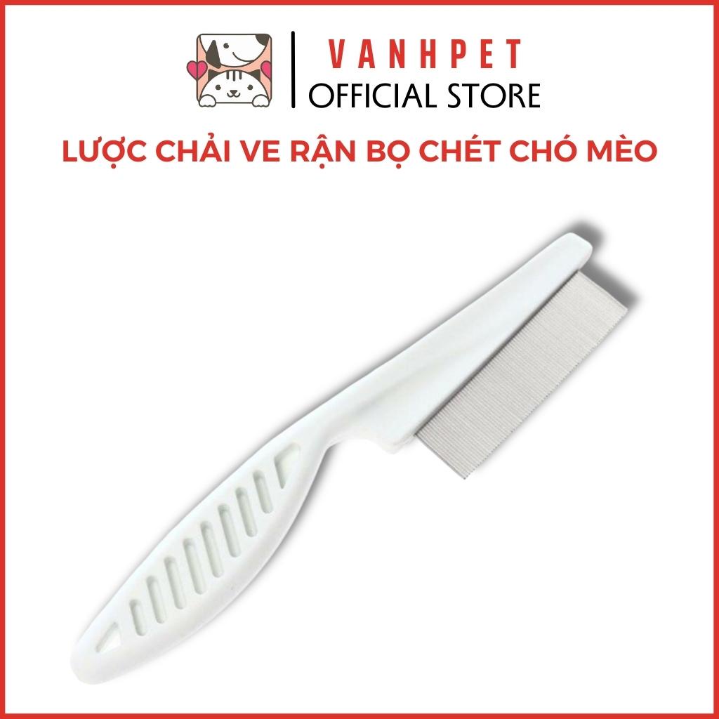 Lược chải ve rận bọ chét lông chó mèo hiệu quả sạch sẽ - vanhpet