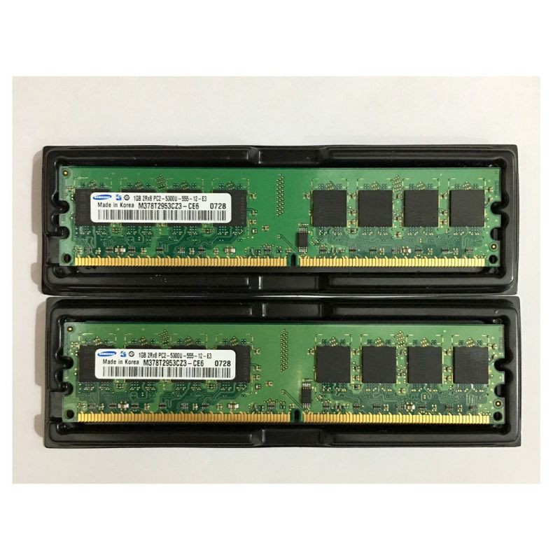 [RẺ VÔ ĐỊCH] Ram máy tính để bàn DDR2 1GB bus 800 / 667 (Hãng ngẫu nhiên) samsung hynix kingston ...