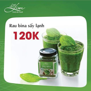 Bột rau Cải bó xôi sấy lạnh hũ 150g
