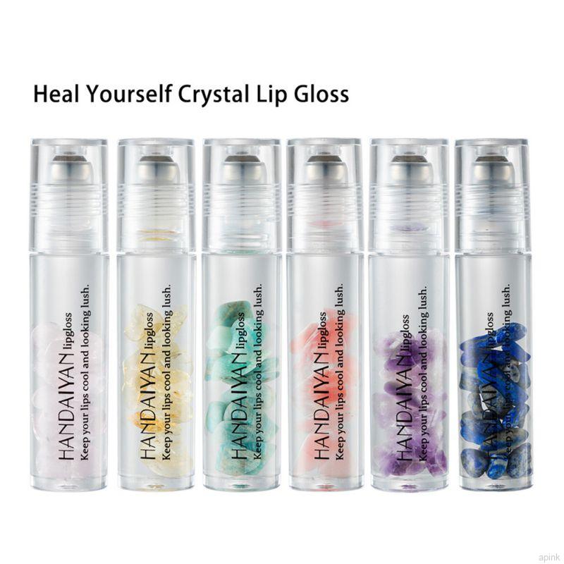 [Hàng mới về] Son Bóng Trong Suốt Dưỡng Ẩm Chống Nước Có Đầu Lăn Tiện Dụng | BigBuy360 - bigbuy360.vn