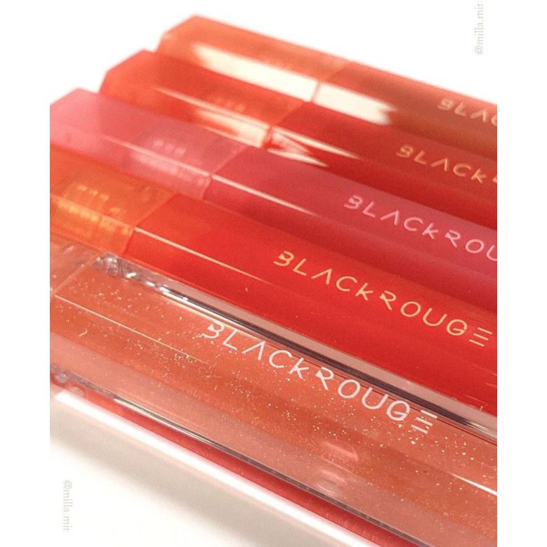 [New 2021] Son kem lì mịn mượt, nhẹ môi Hàn Quốc Black Rouge Half N Half Water Velvet | Thế Giới Skin Care