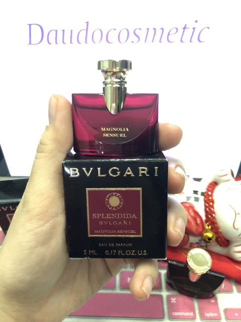 Chính Hãng . [ mini ] Nước hoa BVLgari Splendida Magnolia Sensuel EDP 5ml Chuẩn Auth 1