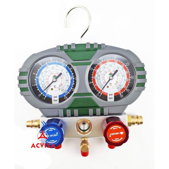 Đồng Hồ Gas Đôi Hongsen Model HS-S60-103 (Hộp Nhựa)