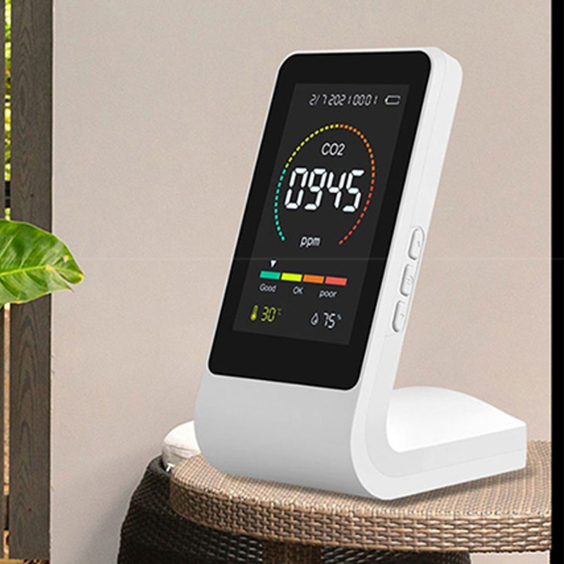 Máy Kiểm Tra Ô Nhiễm CO2 Không Khí CO2 3 Trong 1 Chất Lượng Cao