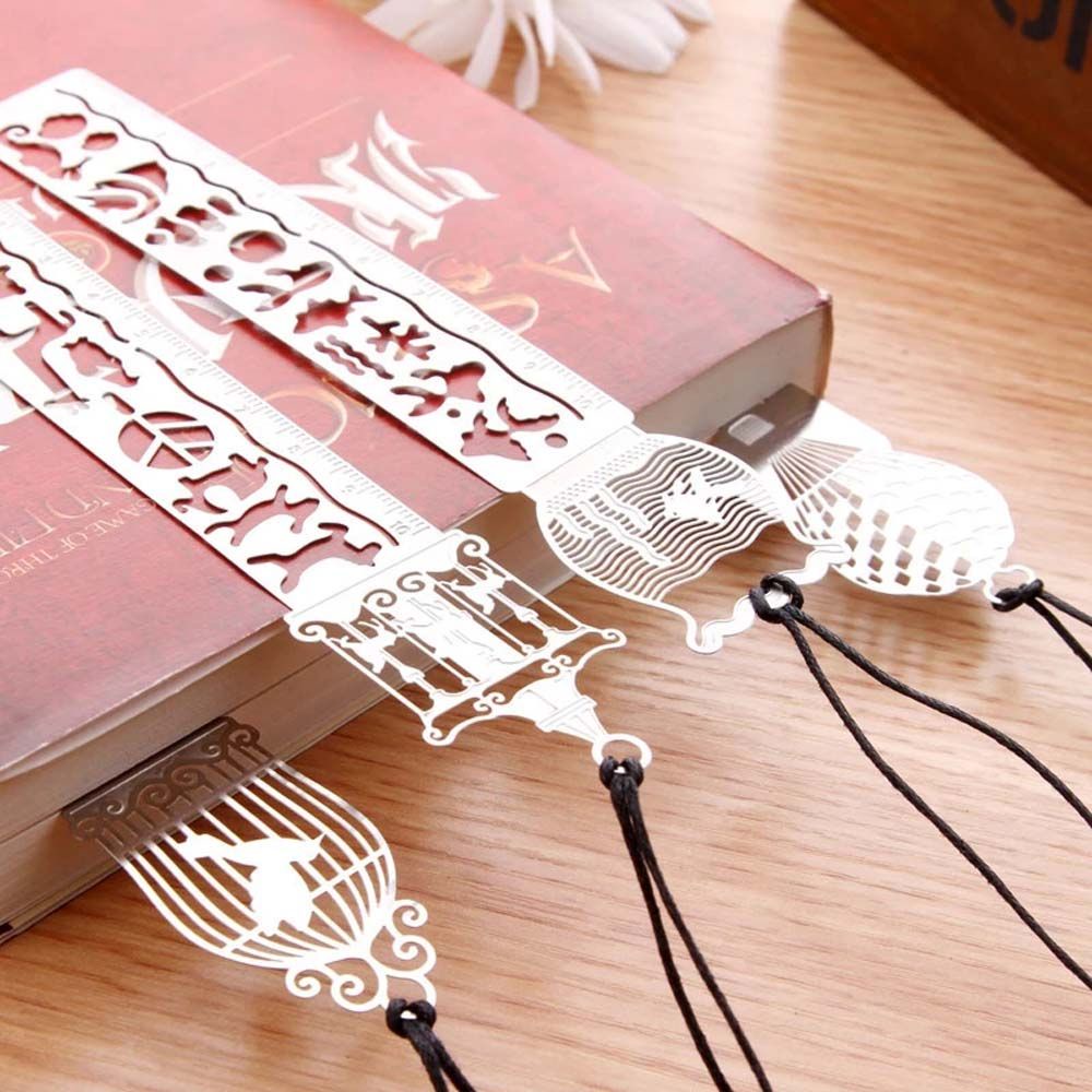 Kẹp đánh dấu trang sách đa năng thiết kế đục lỗ độc đáo tiện dụng cho giáo viên