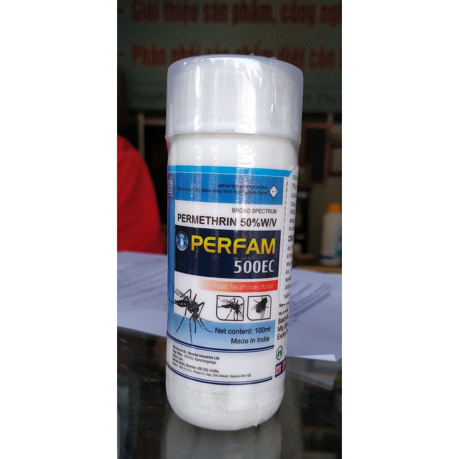 Thuốc diệt muỗi PerFam 500EC nhập khẩu Ấn Độ chai 100ml