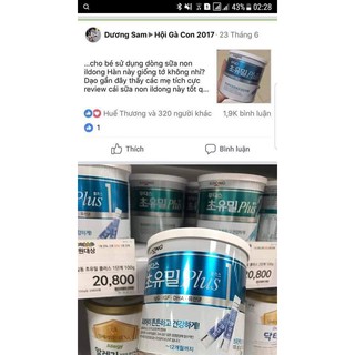 Sữa non ILdong Hàn Quốc