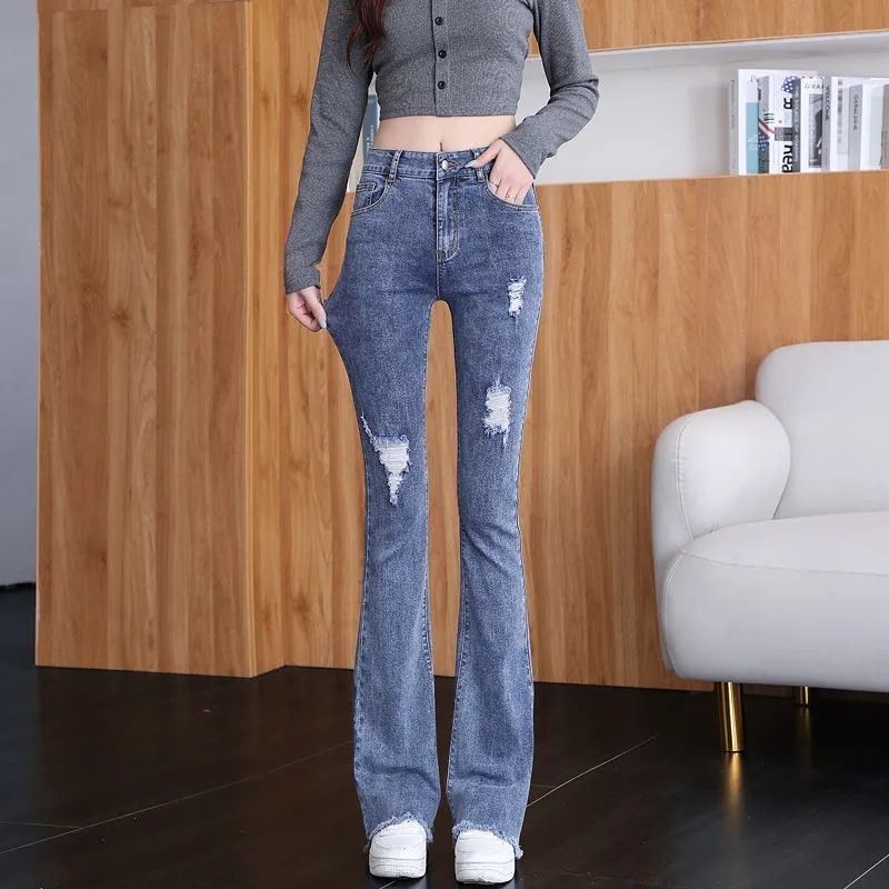 Quần Jean Lưng Cao Kiểu Dáng Mới