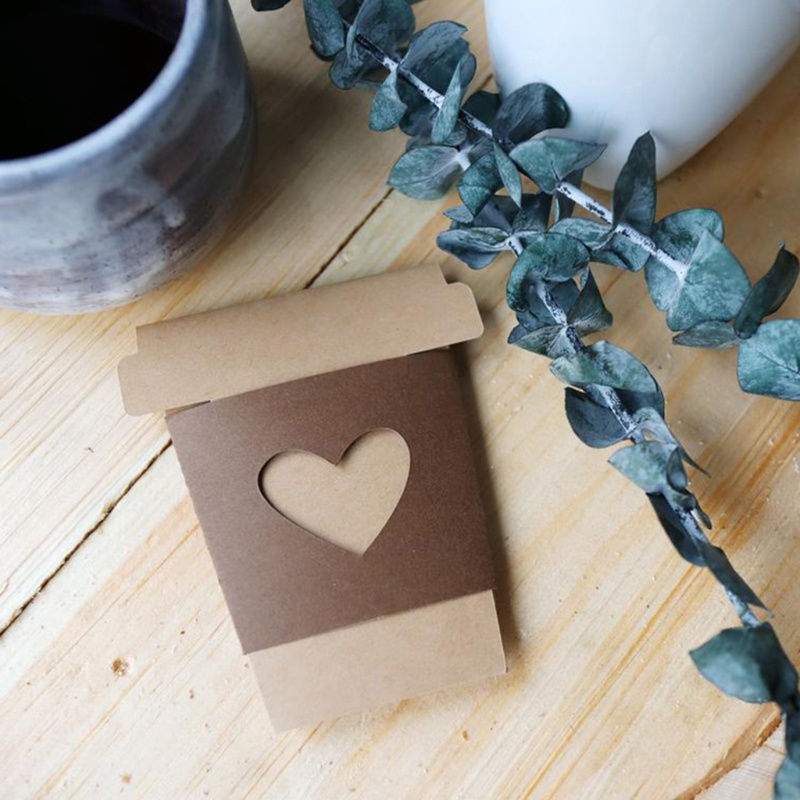 Khuôn Cắt Giấy Kim Loại Hình Tách Cà Phê Xinh Xắn