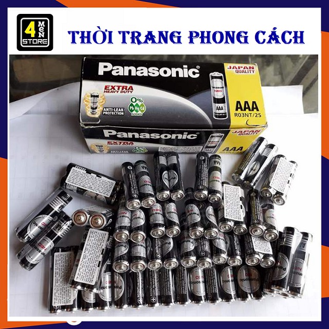 Pin Panasonic AAA - 1.5V - Hộp 60 viên 3A