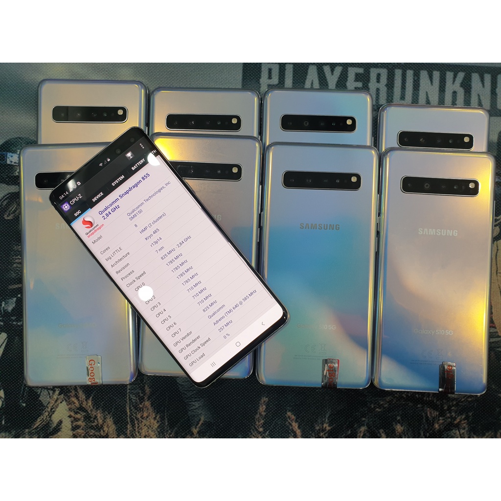Điện Thoại Samsung Galaxy S10 5G Bản  mỹ Snapdragon 855 || Pin Trâu màn hình lớn Hiếm tại Playmobile