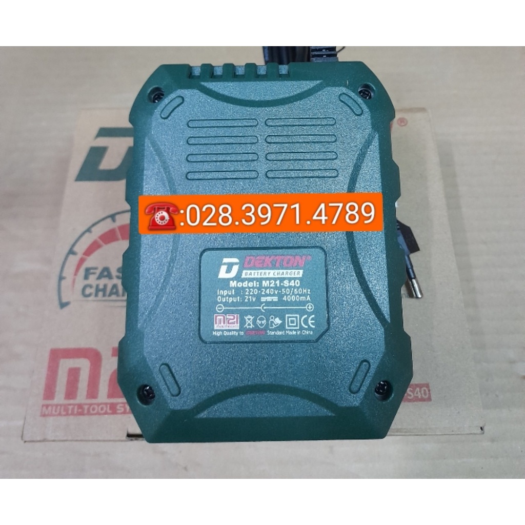 Sạc nhanh M21 4000mah Dekton M21-S40