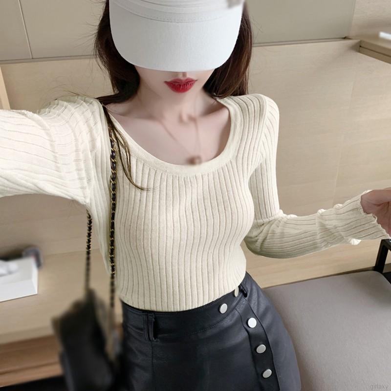 Áo Len Tay Dài Thời Trang Dành Cho Nữ