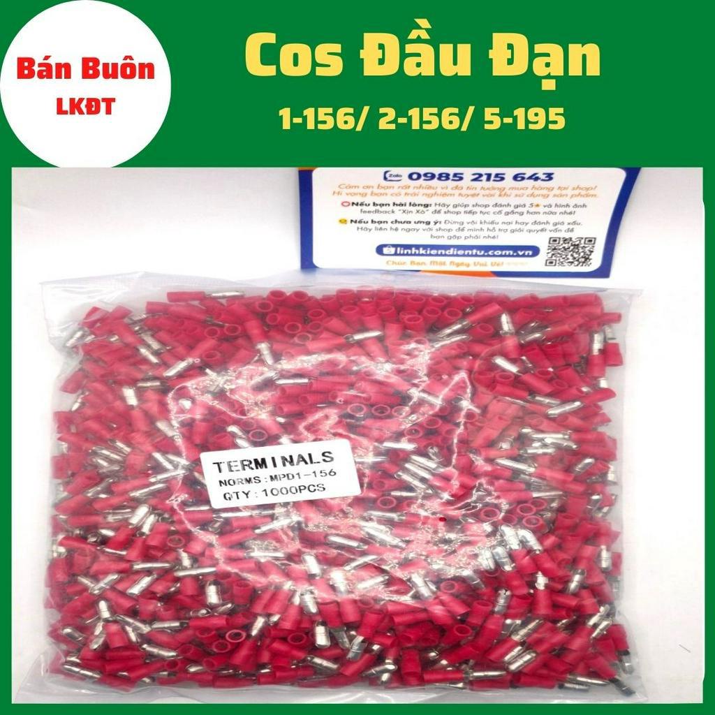 Đầu cos dây điện, đầu nối dây điện, cos đầu đạn, đầu cos (1-156/ 2-156/ 5-195)