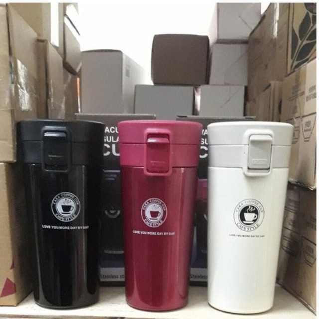 Bình giữ nhiệt inox 2 lơp CAKA COFFEE cup .