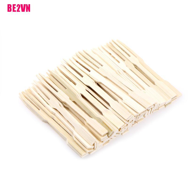 Bộ 80 Nĩa Gỗ Trái Cây Cho 1 Tuổi