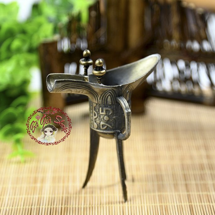 Ly giả đồng ly trang trí đồ thờ cúng