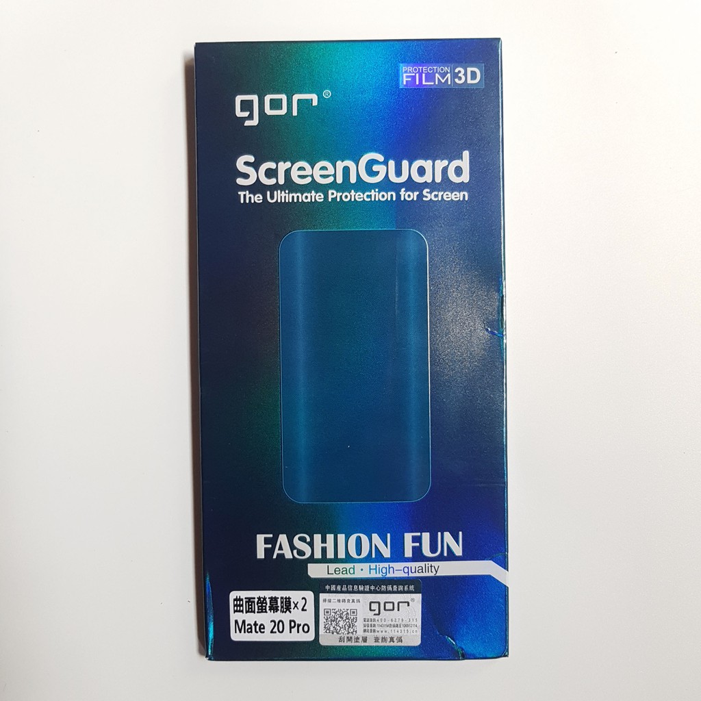Bộ 2 miếng dán dẻo chống trầy xước full màn hình dàn cho Huawei Mate 20 Pro.