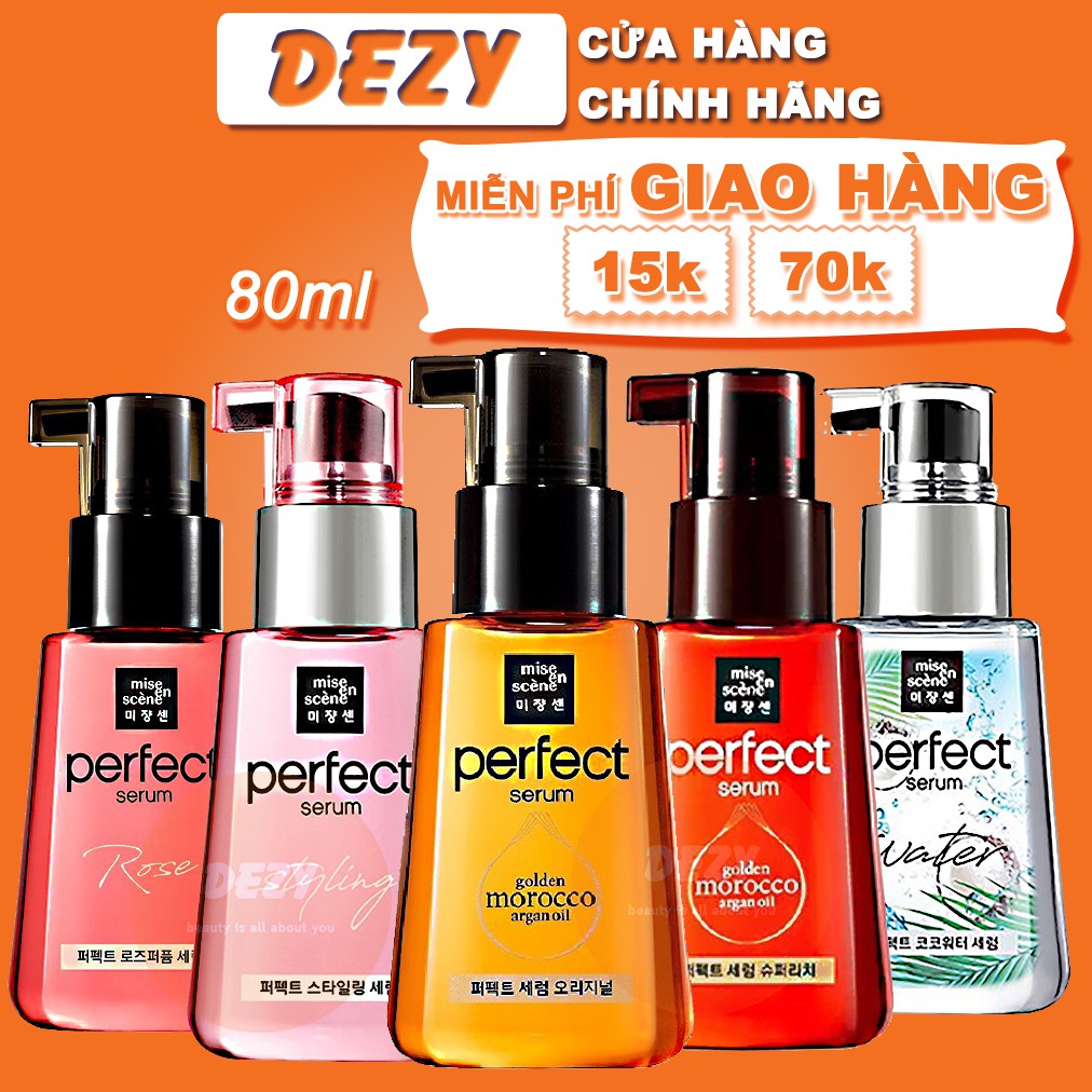 Serum Dưỡng Tóc Perfect Mise En Scene Dầu Dưỡng Tóc Tinh Chất Phục Hồi Tóc Hư Tổn Ngăn Rụng Tóc Hàn - Chăm Sóc Tóc Dezy