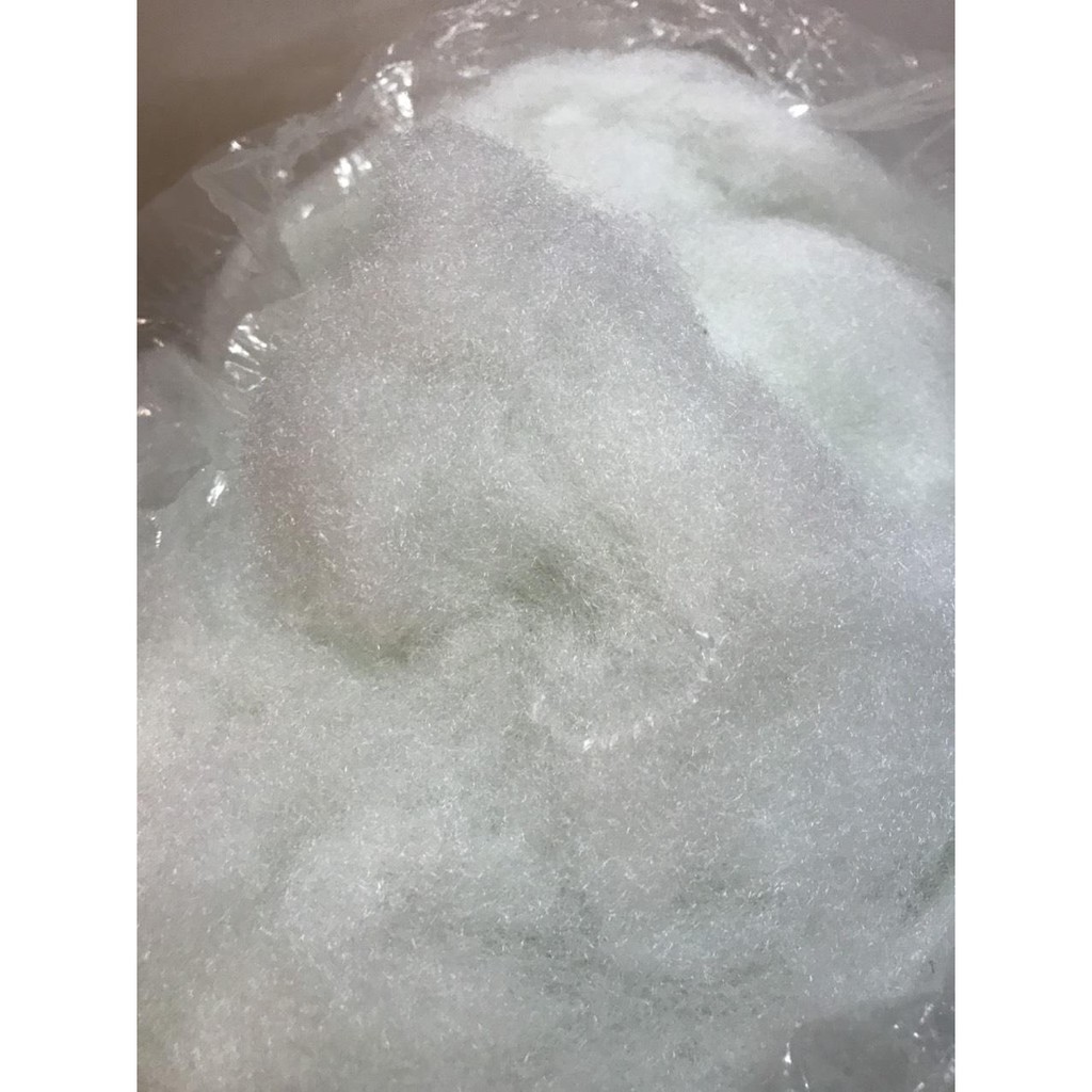 1Kg Gòn Tơi Dùng Nhồi Gối, Nhồi Thú Bông, Làm Tuyết Giả Trang Trí