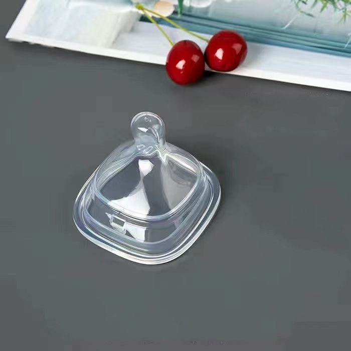 2 miếng silicone che núm vú trên cùng Phụ kiện cốc cho bé bú bình vuông 150ml / 240ml / 330ml