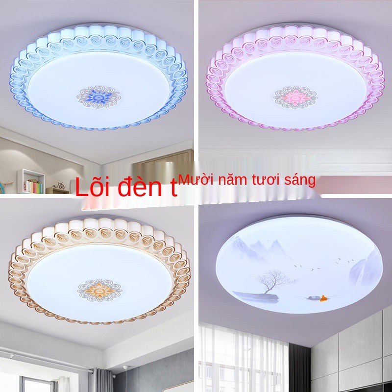 ♞☎❀Đèn led âm trần tròn chiếu sáng phòng khách hiện đại tối giản ban công lối đi bóng ngủ tiết kiệm năng lượng