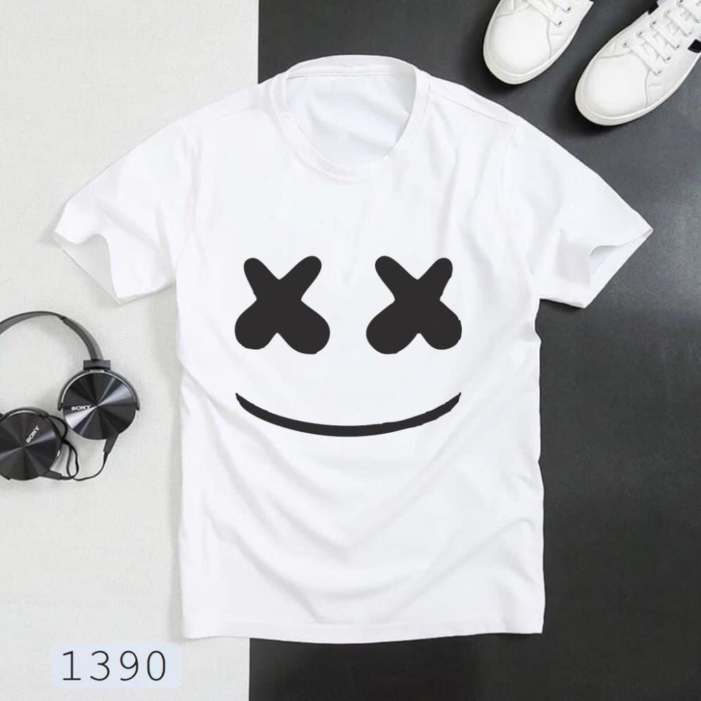 Áo thun nam nữ tay lỡ unisex form rộng Mặt Cười To Hàn Quốc Siêu Đẹp áo phông basic tee mùa hè hot trend A55 krizzixx